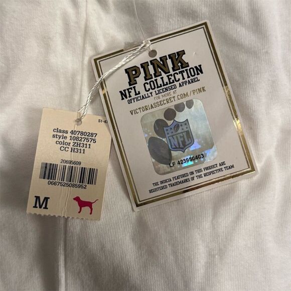 Washington Redskins Vintage Victoria's Secret PINK Women's T-Shirt White Size M - Picture 7 of 9